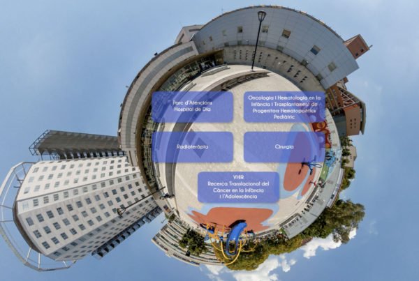 tour 360 Oncología pediátrica Vall Hebrón