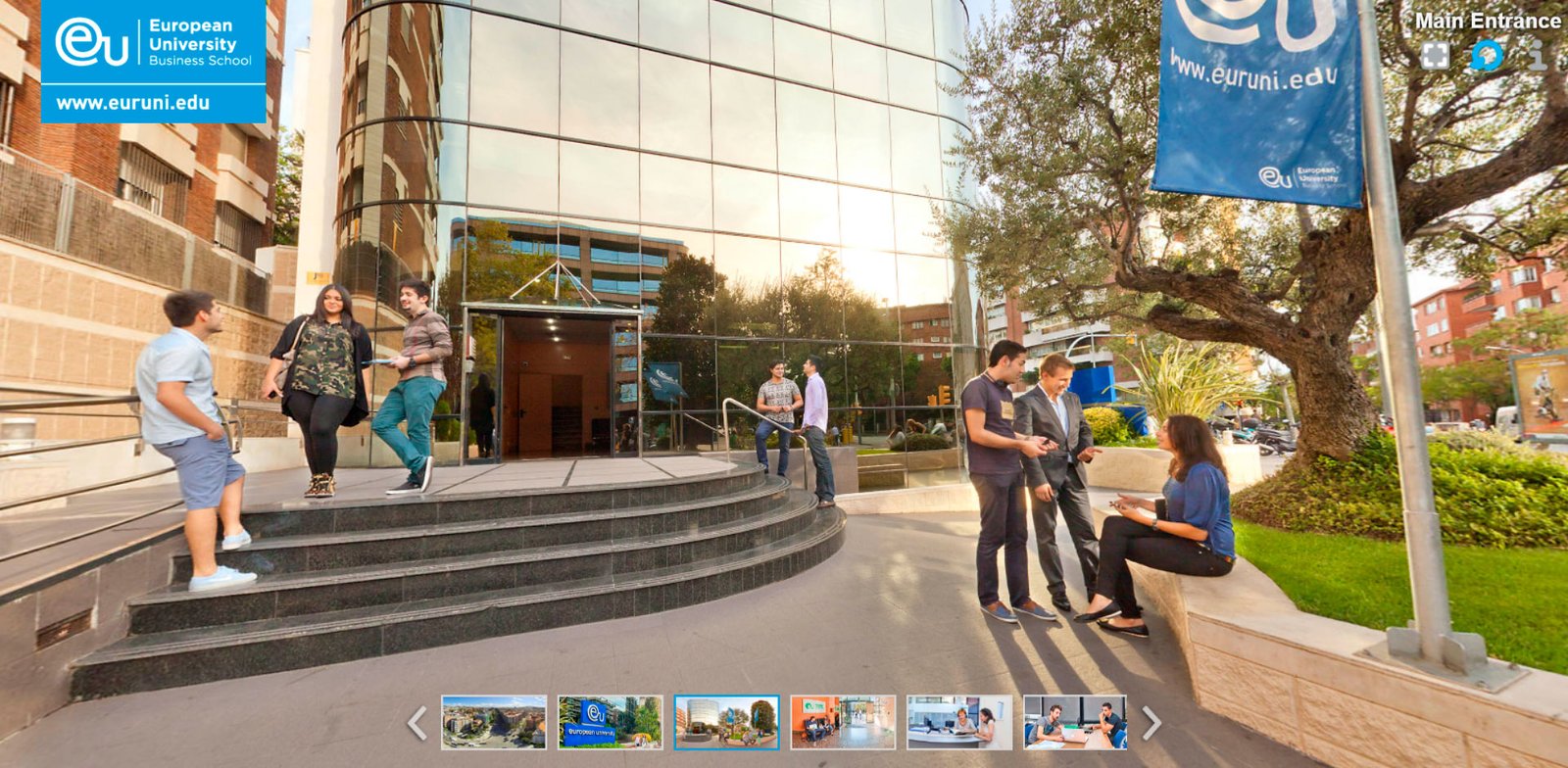 european_business_school_Barcelona_diagonal_modelos_tour_360